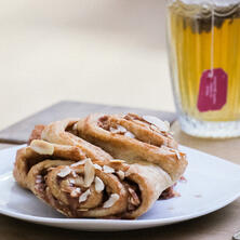 Mandel-Franzbr&ouml;tchen - vegan