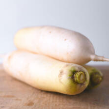 Rettich: Wei&szlig;er Rettich